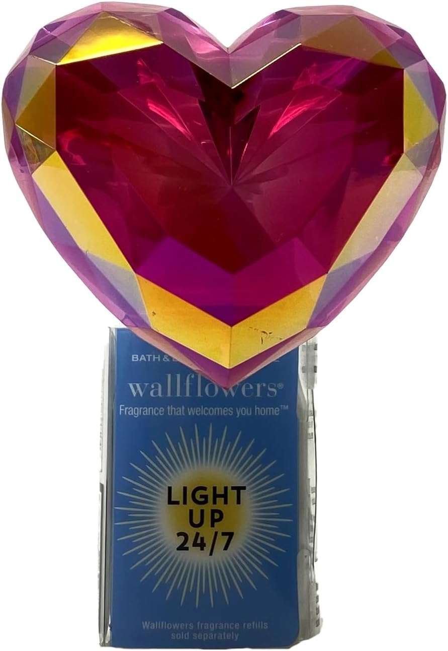 Bath & Body Works Crystal Heart Wallflower Fragrance Plug