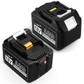 2 Packs 6000mAh BL1860B Battery Replacement for Makita 18V Battery with LED Indicator Compatible with Makita 18 Volt LXT Battery BL1860 BL1850 BL1850B BL1840 BL1840B BL1830 BL1830B BL1815 LXT-400