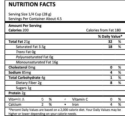 Dry Roasted Macadamia Nuts with Sea Salt, 4.5 oz Can V18281
