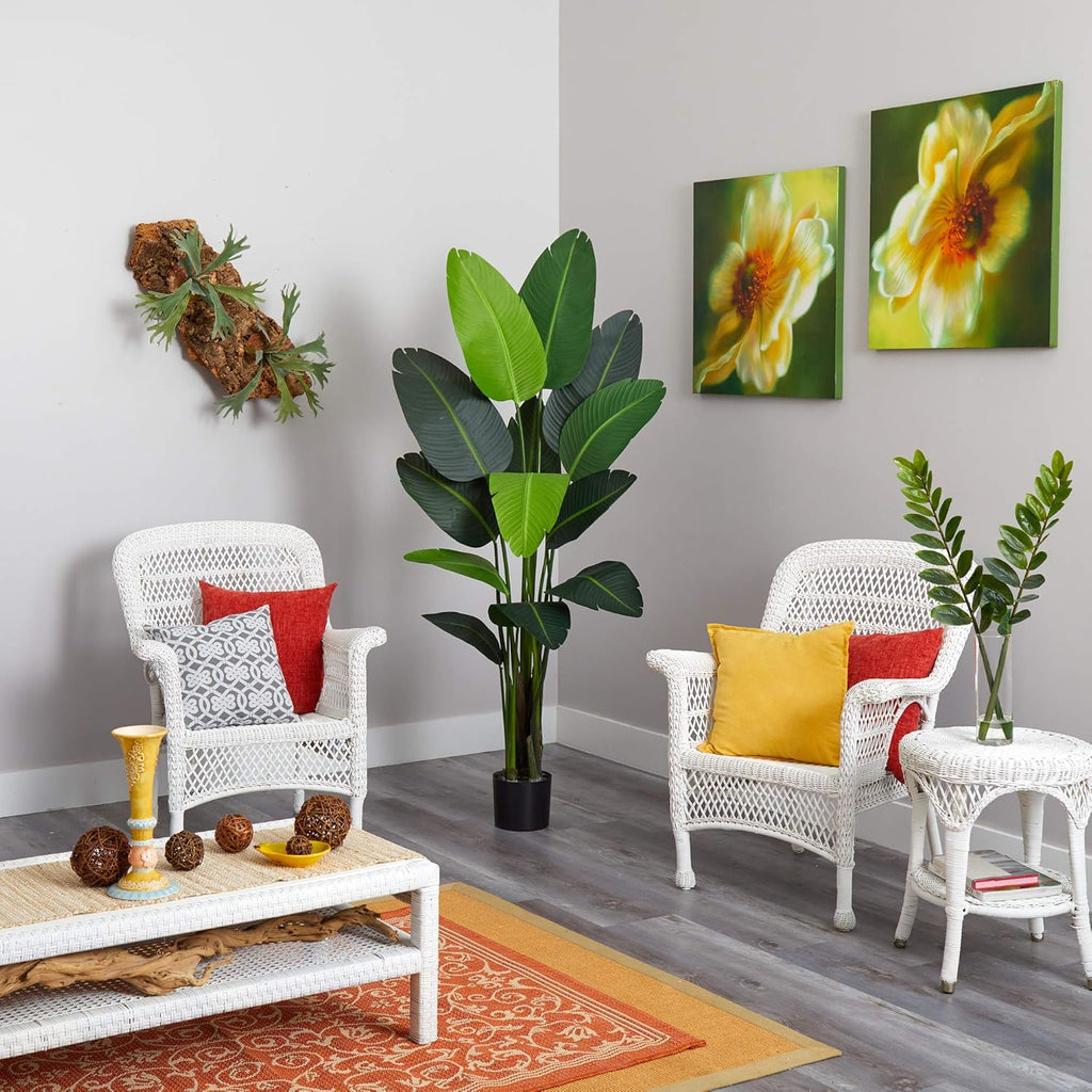69in Artificial Travelers Palm Tree, Green W35755