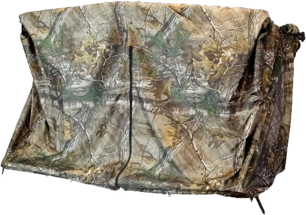 2-Pack Camo Ladder Tree Stand Blind for Hunting D152