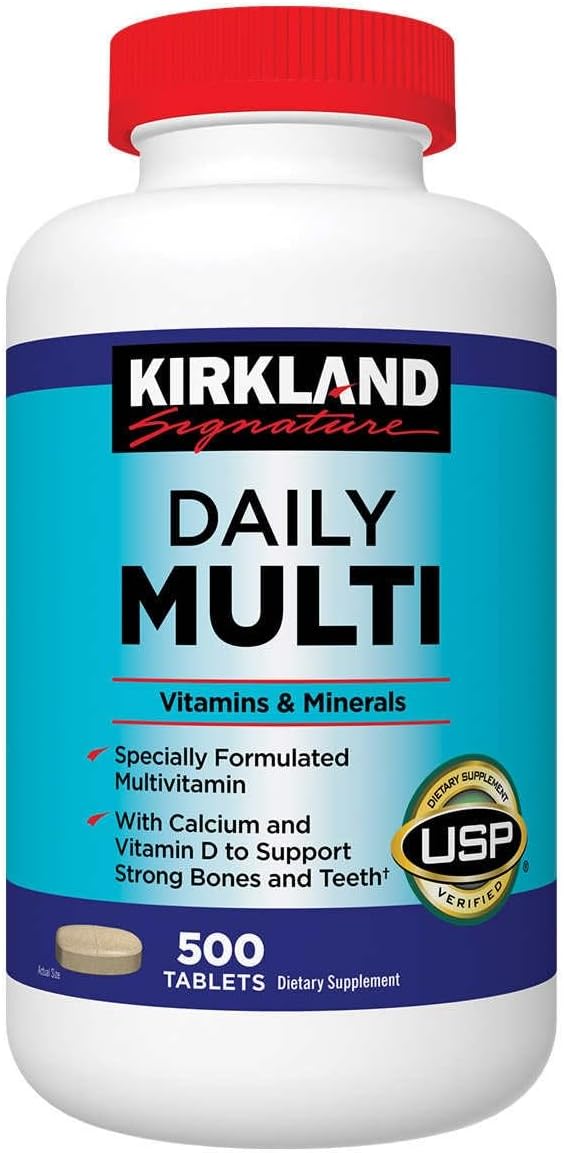 Kirk-Land Signature Daily Multi Vitamins & Minerals 500ct (Pack of 1)