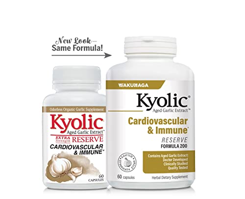 Aged Garlic Extract Formula 200, Cardiovascular & Immune, 120 Capsules N7579