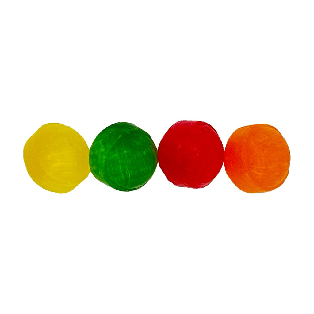 Assorted Fruit Sour Balls Hard Candy, 1lb Bulk Individually Wrapped C166571