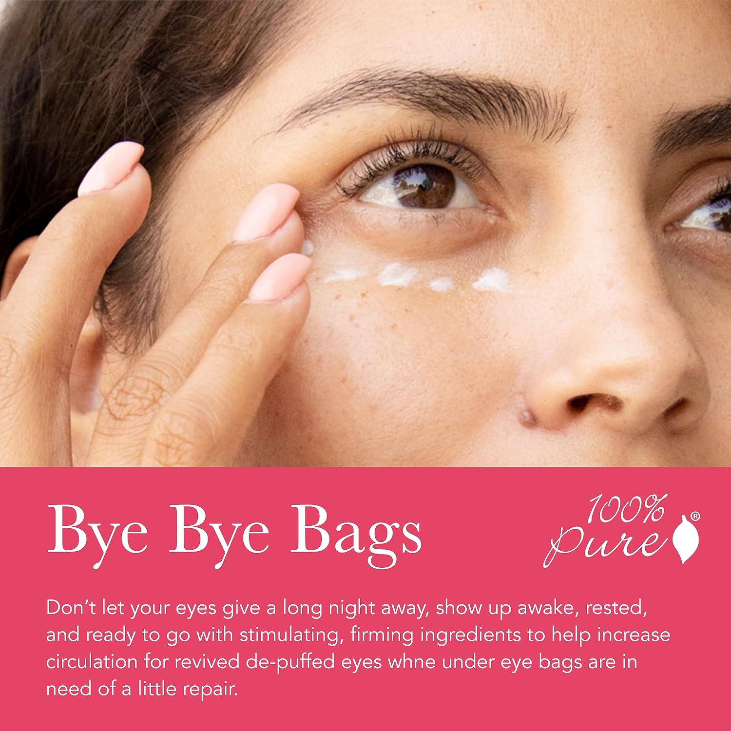 Caffeine Eye Cream for Puffiness, Dark Circles & Wrinkles M14049