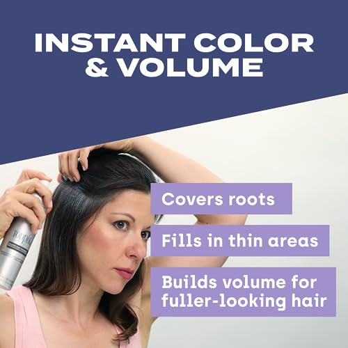 Colored Hair Thickener Spray for Root Touchup, 5.1 oz B258791