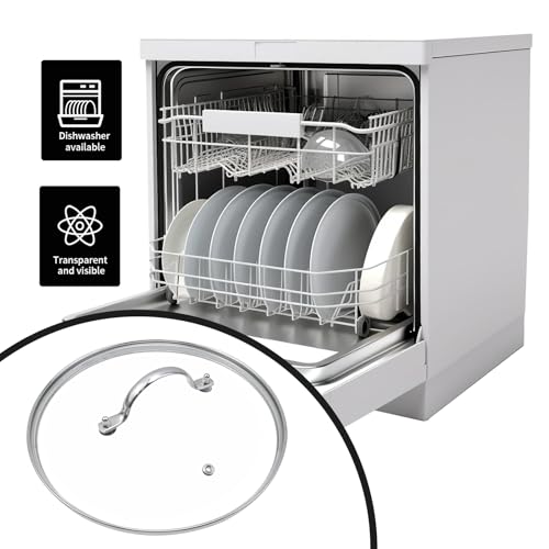 Tempered Glass Lid 9.5 Inch for Skillet Frying Pan Pot T2773