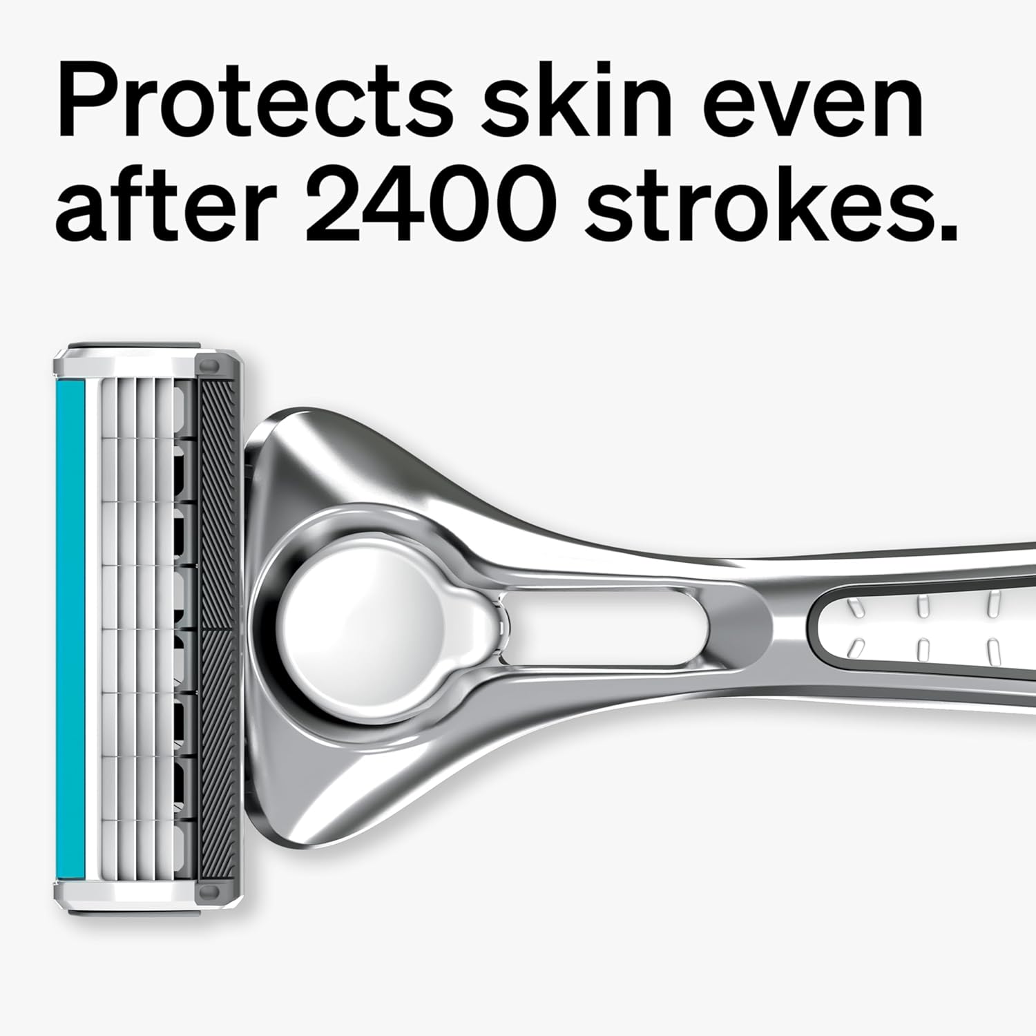 Titanium Razor Refills for Men, 8 Count Y38221