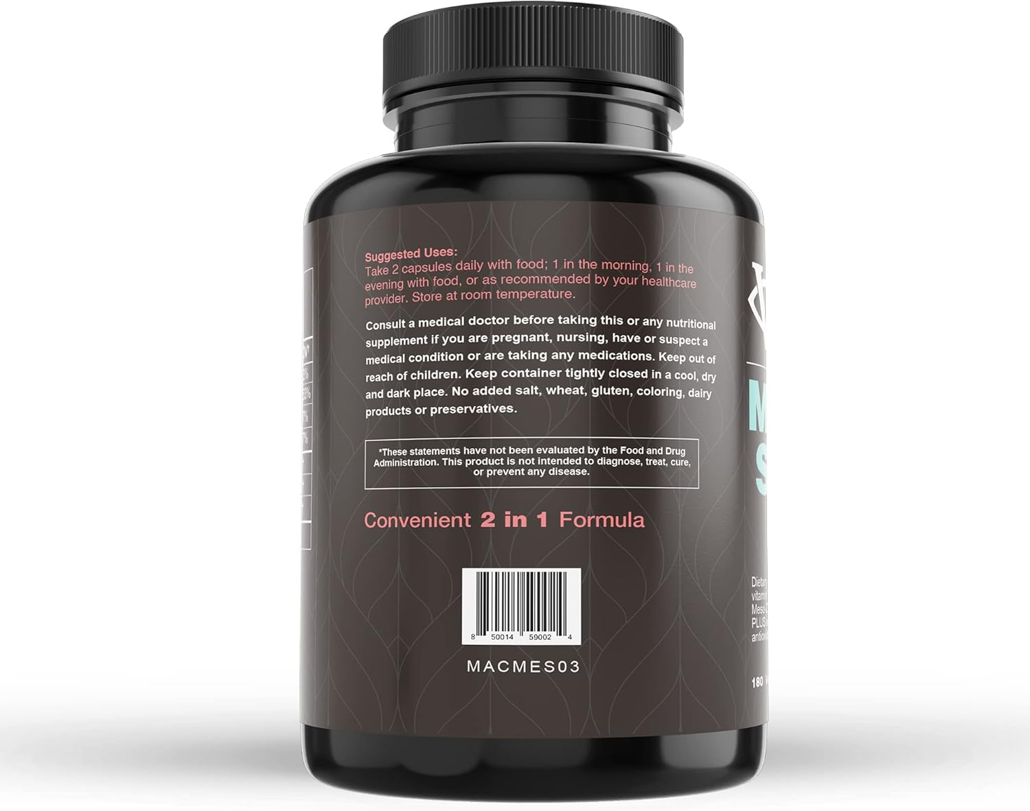 Macular Support Eye Vitamin with Triple Antioxidants for Digital Screens (180 Count) M59952