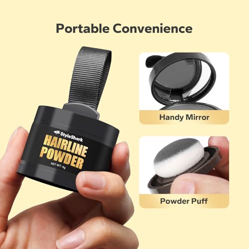 Root Touch Up Powder for Thinning Hair, Sweatproof, Light Brown K529