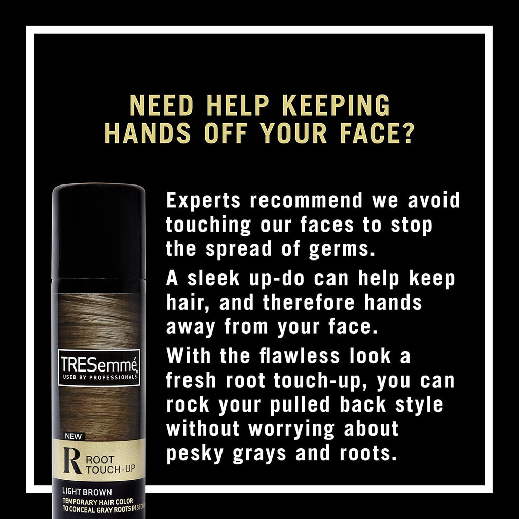 Root Touch-Up Spray, Light Brown Temporary Hair Color, Ammonia-Free, 2.5 oz (Pack of 2) T572105