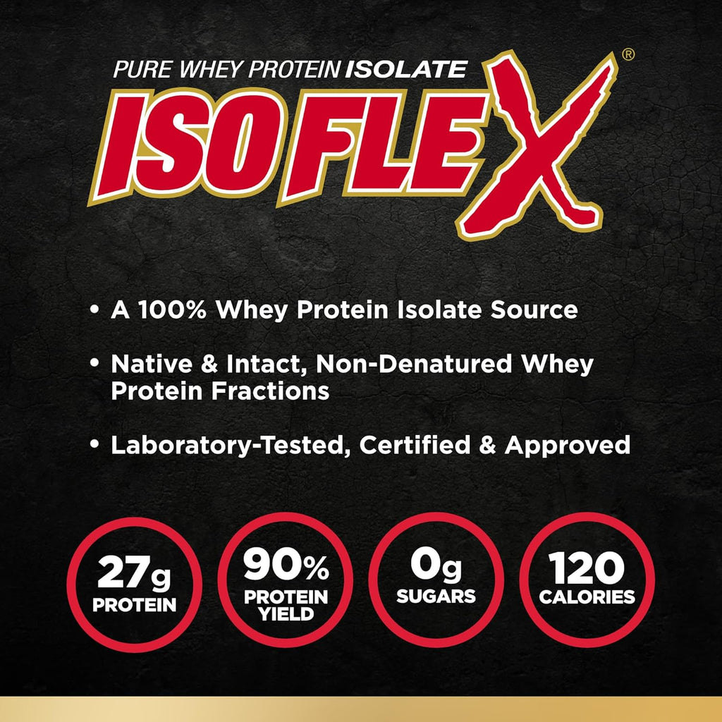 Whey Protein Isolate, Vanilla, 2 lb T8137