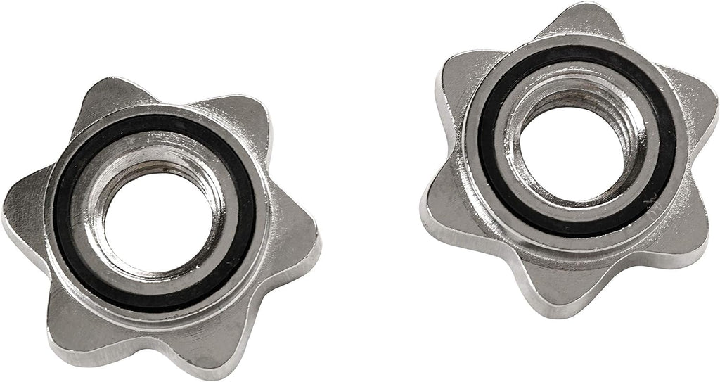 14" Threaded Chrome Dumbbell Bar Pair C560465