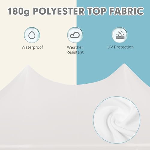 White Wedding Tent 29x23ft with Removable Sidewalls M73038