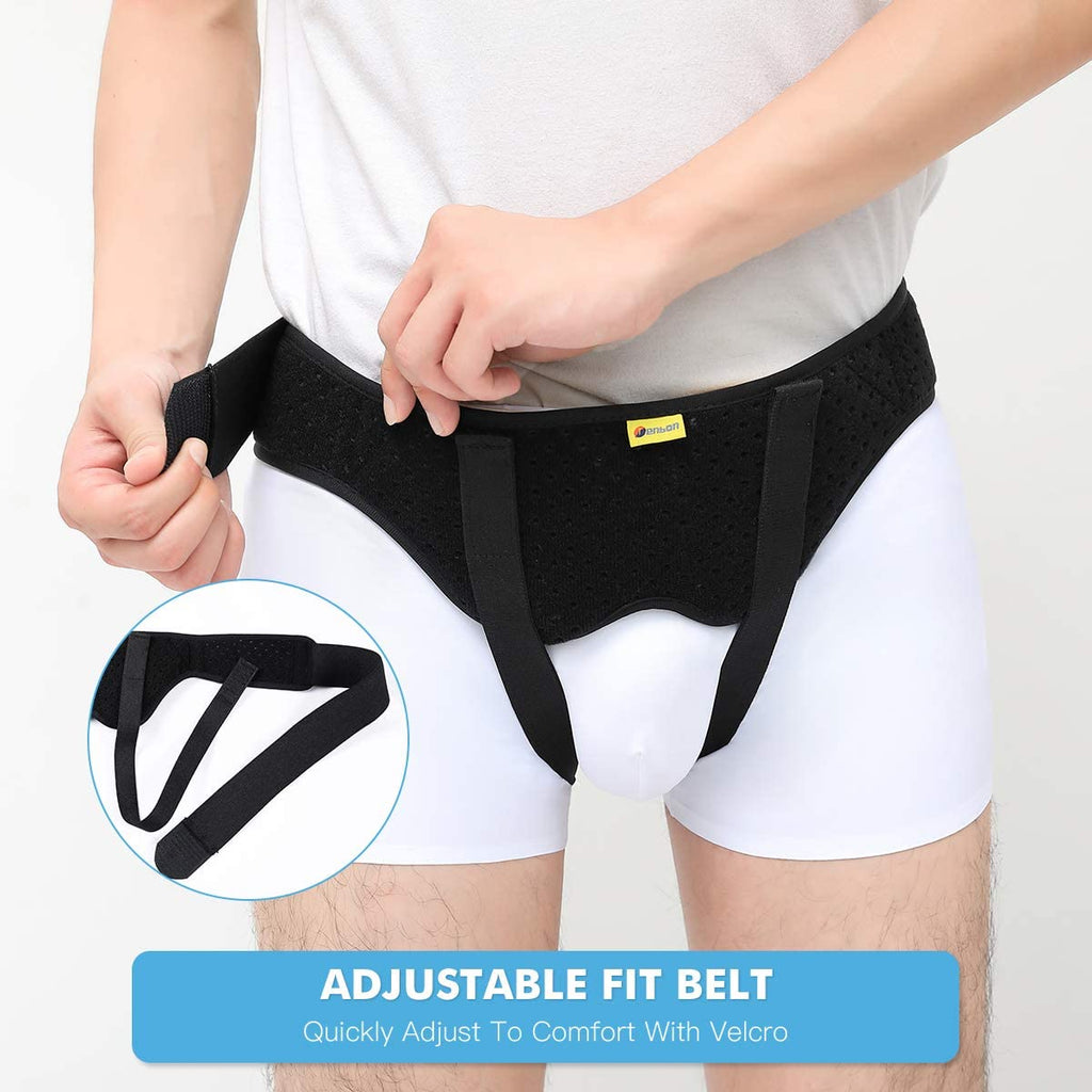 Hernia Support Belt with Removable Compression Pads L64481