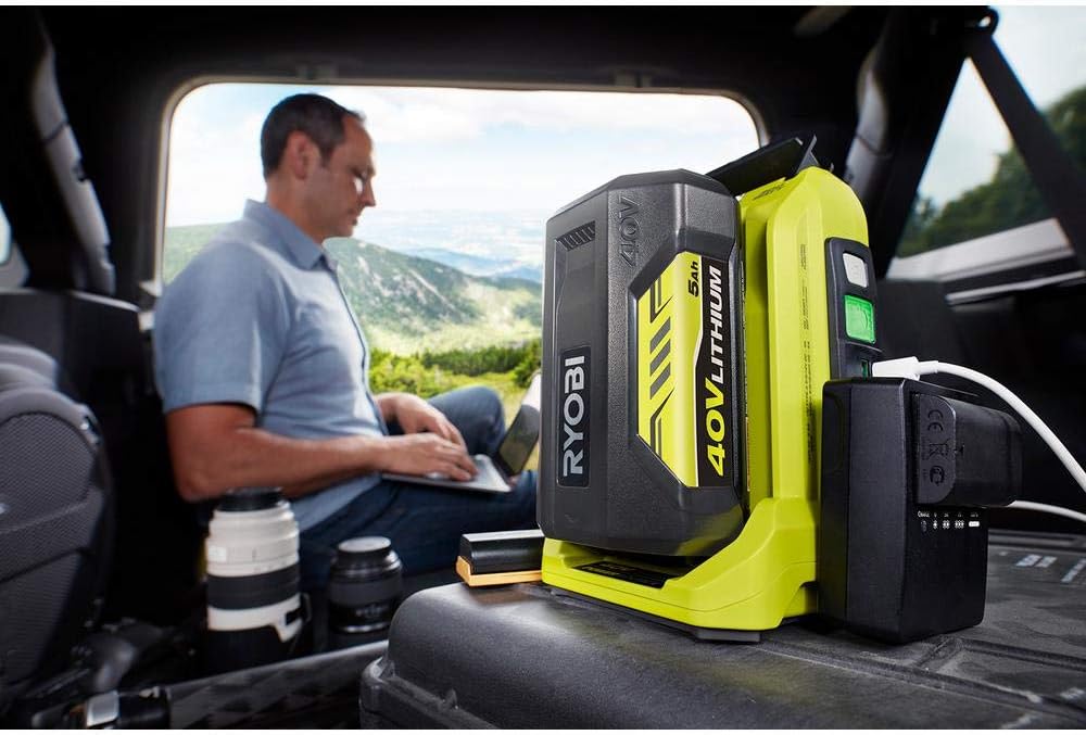 300-Watt Powered Inverter for 40-Volt Battery C74003