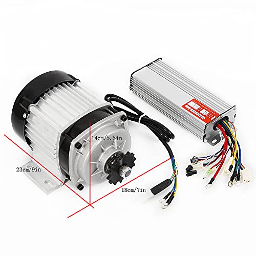 72V 3000W Brushless Motor Kit with Controller and Sprocket B84219