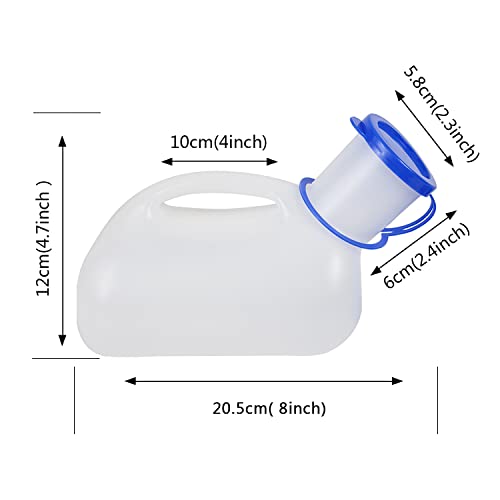Portable Urinal with Sealed Lid and Funnel for Camping Travel S847637