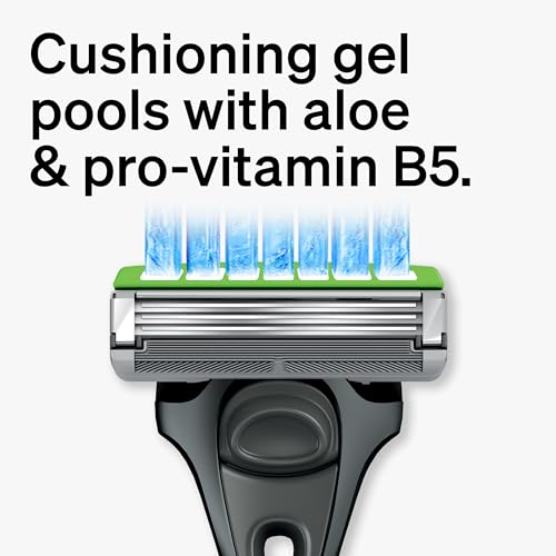 Sensitive Razor Refills, 12ct, 3-Blade Heads for Men S175