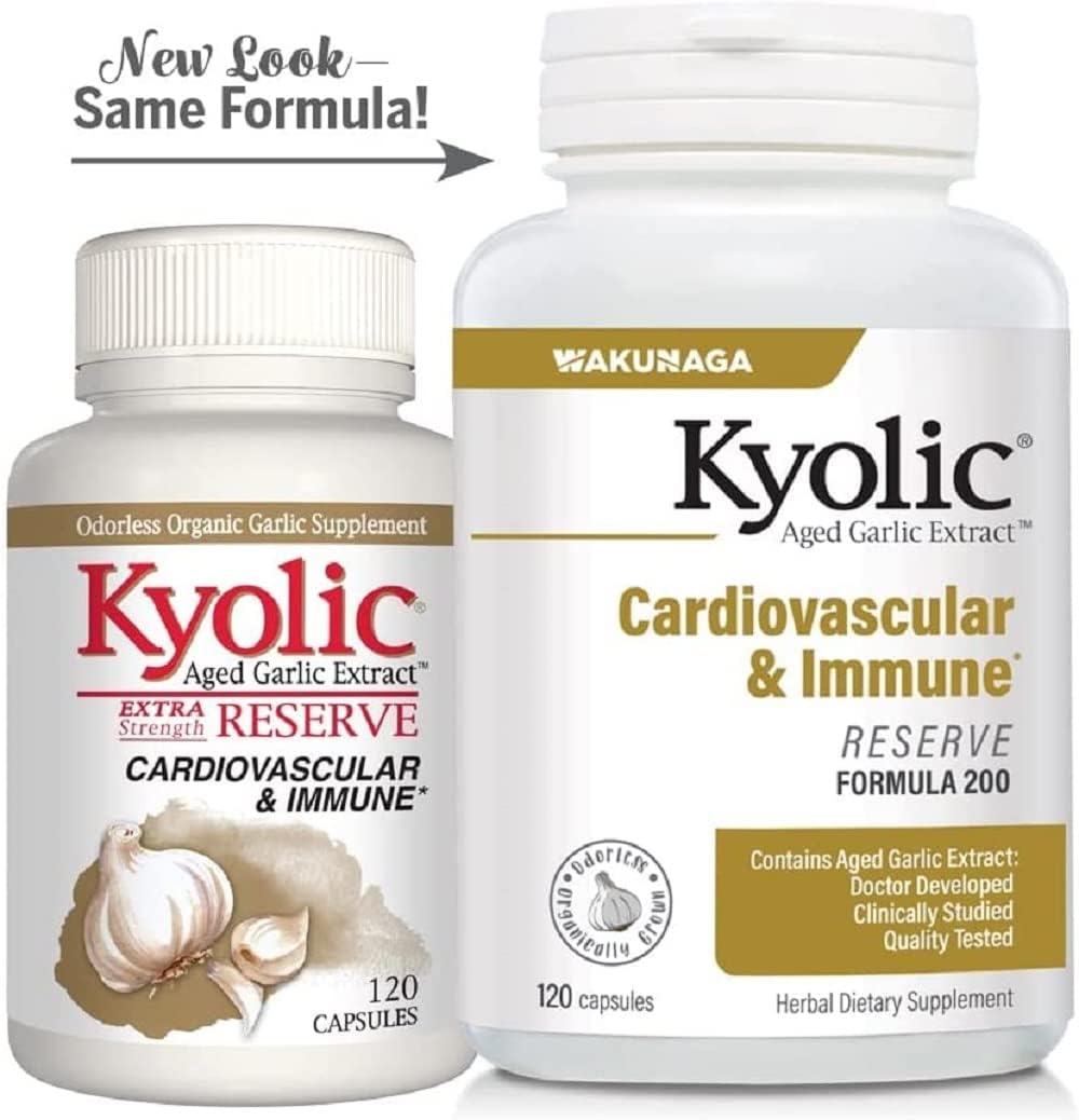 Aged Garlic Extract Cardiovascular Support Capsules I584