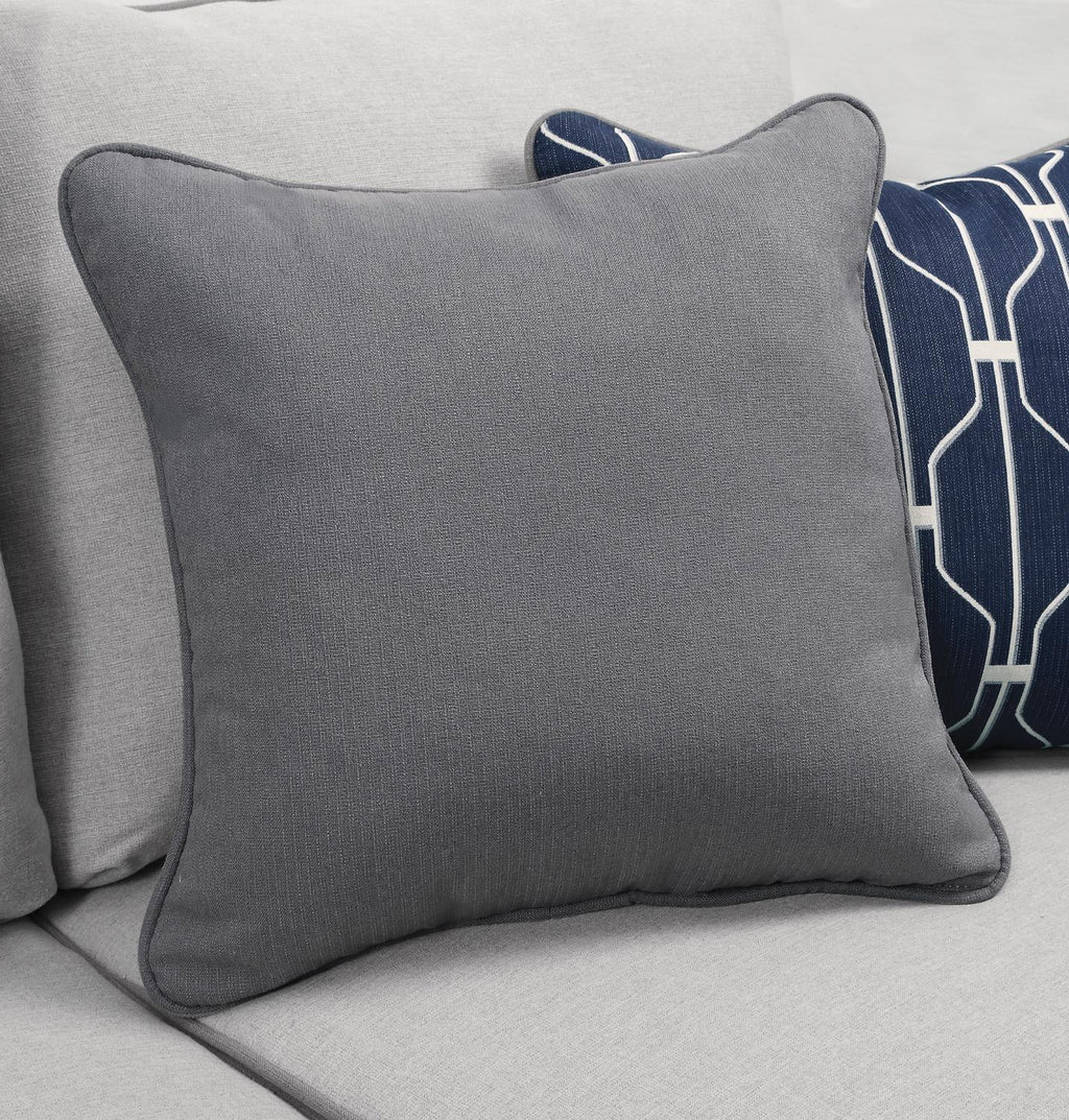Fabric Sofa with Flax Finish X145273