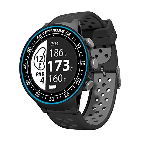 CANMORE TW410G GPS Golf Watch with Step Tracking (Orange)- 41,000+ Free Worldwide Golf Courses Preloaded - Minimalist & User Friendly