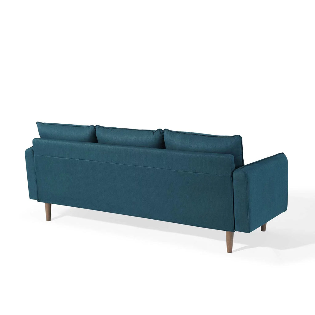 Navy Blue Fabric Sectional Sofa Set for Living Room L590663