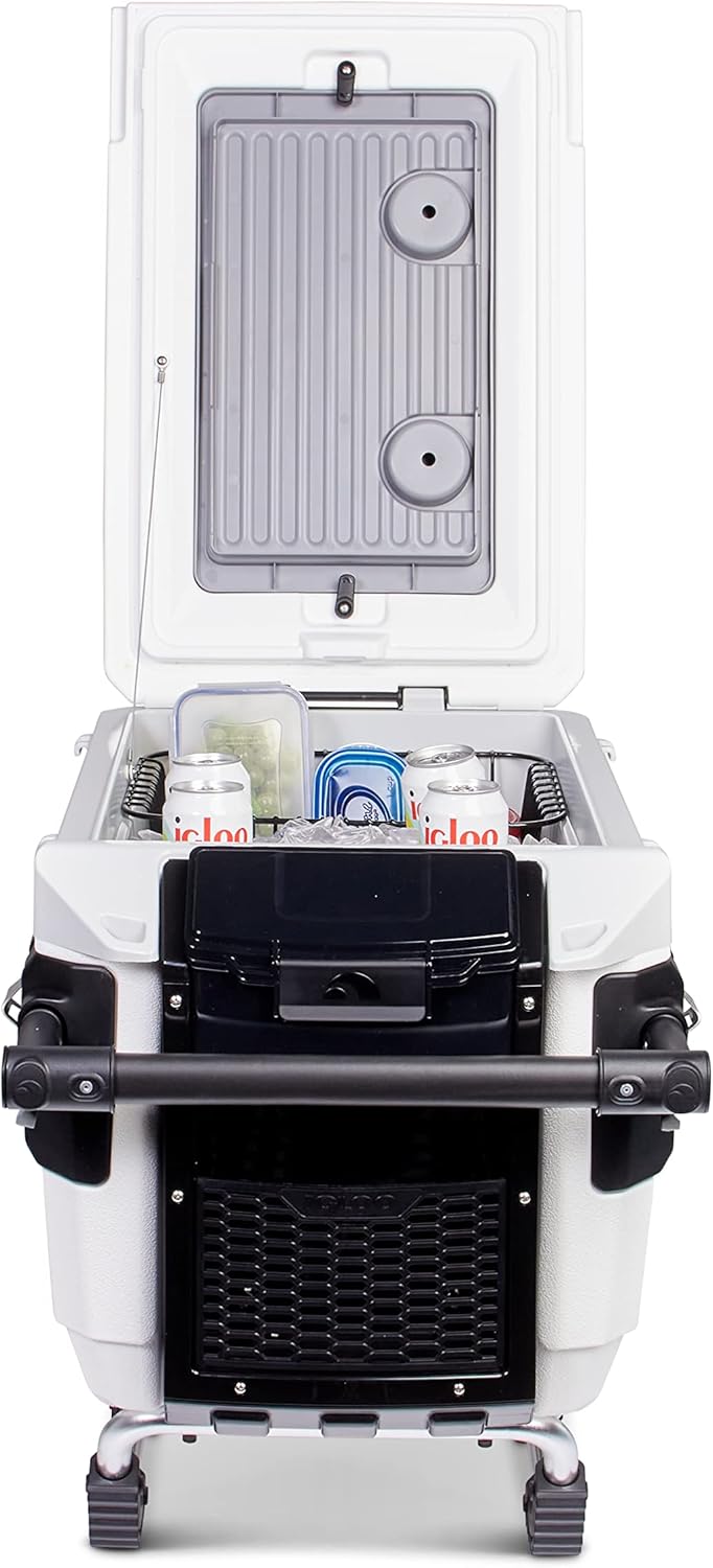 70 QT Wheeled All-terrain Cooler, White D1184