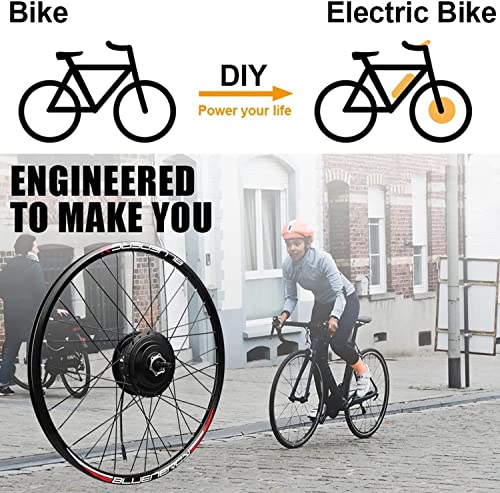 E-Bike Conversion Kit Front Hub Motor 48V 1000W with Display H56010