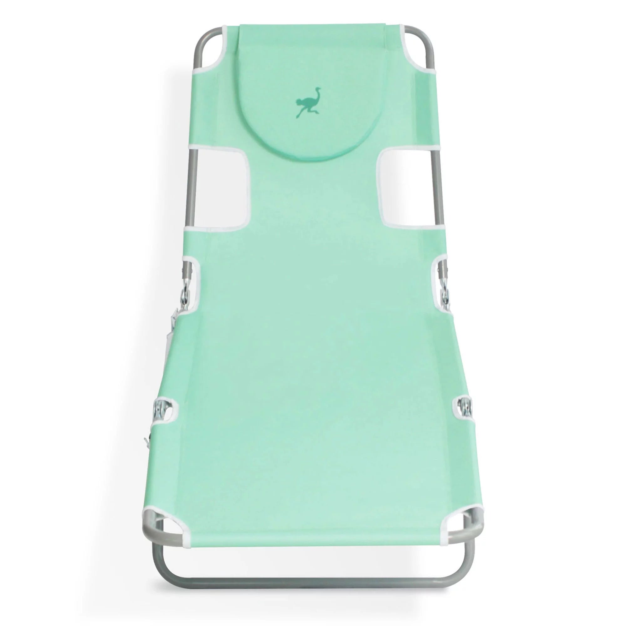 Poolside Reclining Chaise Lounge Chair, Teal D58869