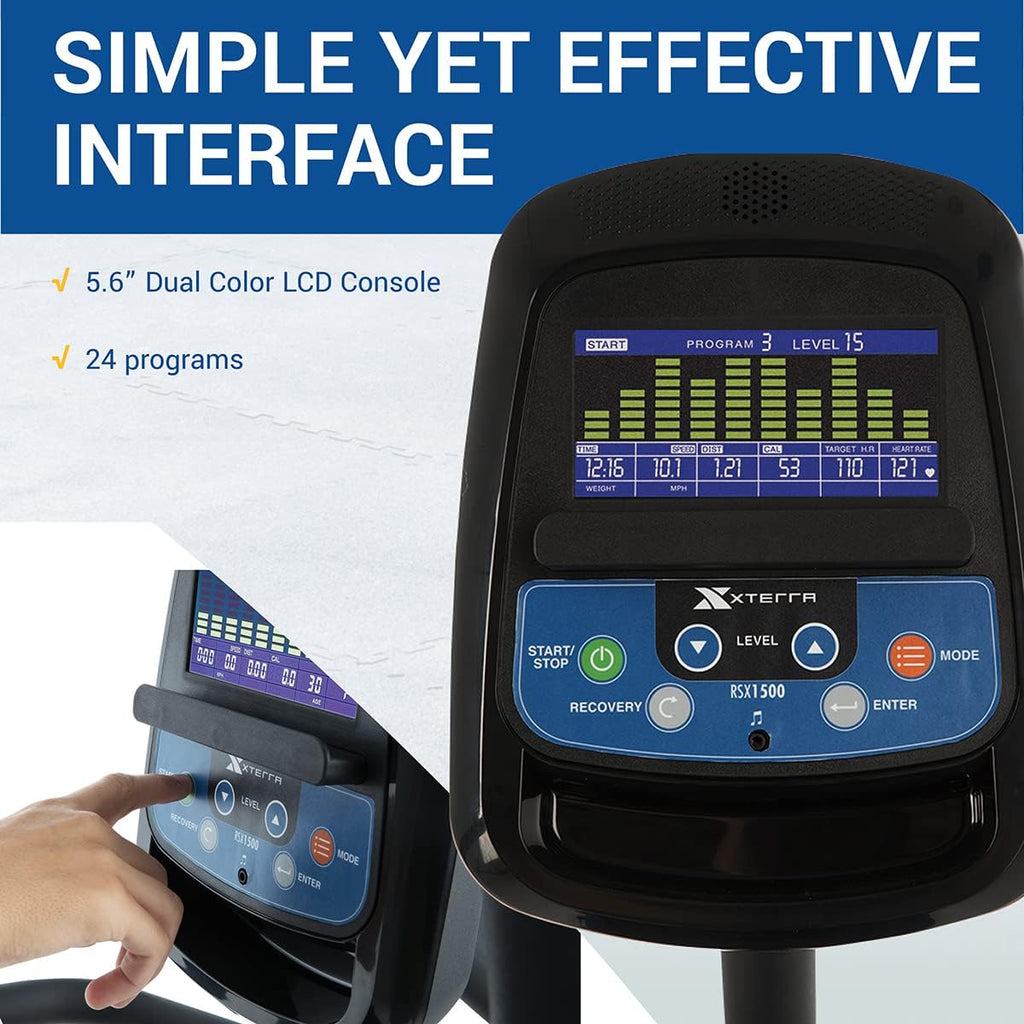 Seated Stepper with Resistance Bands B4807