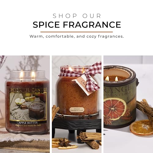 Cinnamon Twist Scented Candle Jar with Lid, 34oz D12540