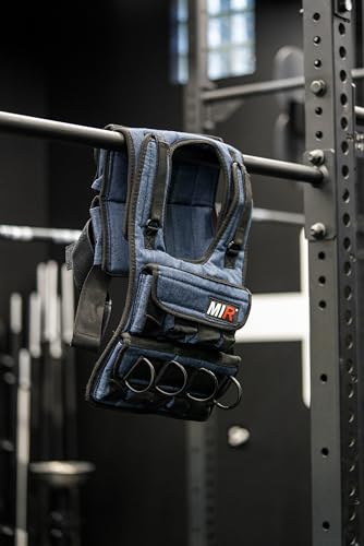 Weighted Vest with Zipper Option 20lbs - 60lbs Solid Iron Weights B167
