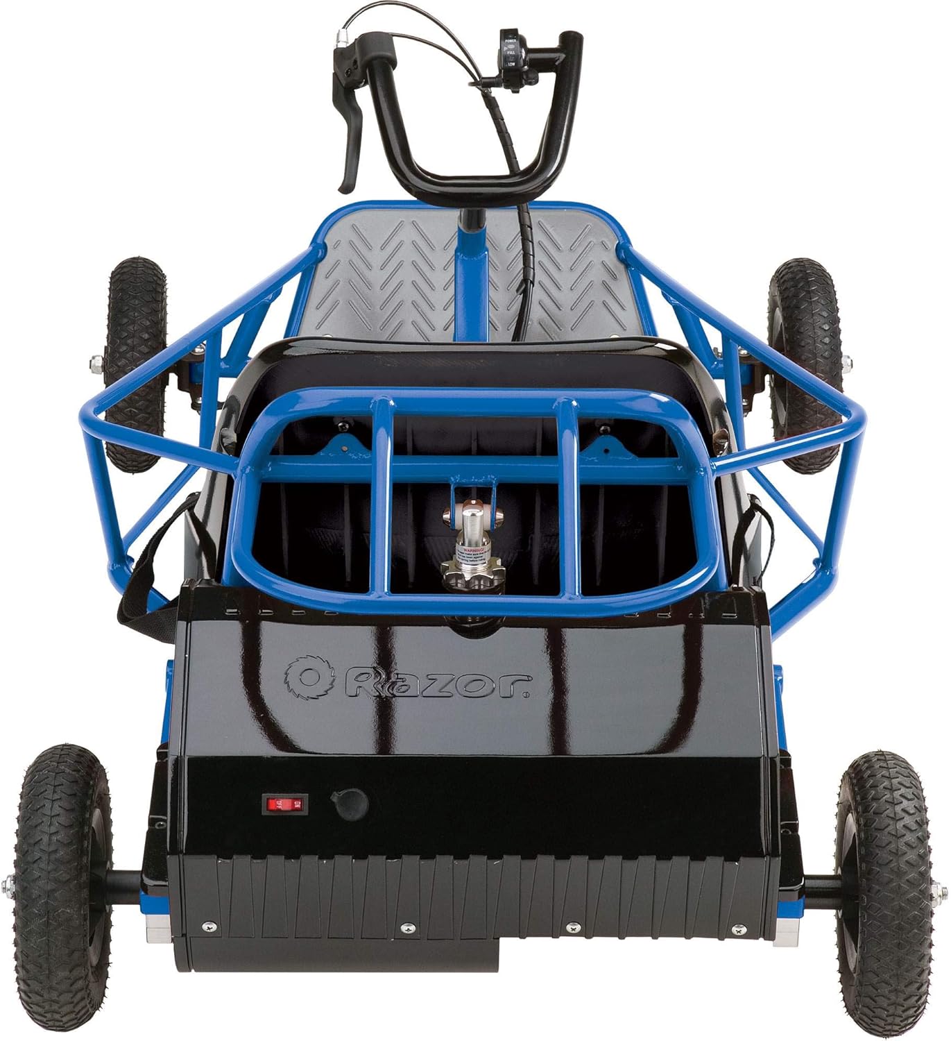 Electric Compact Steel Frame Kart Dune Buggy for Ages 8 and Up, Blue W87657
