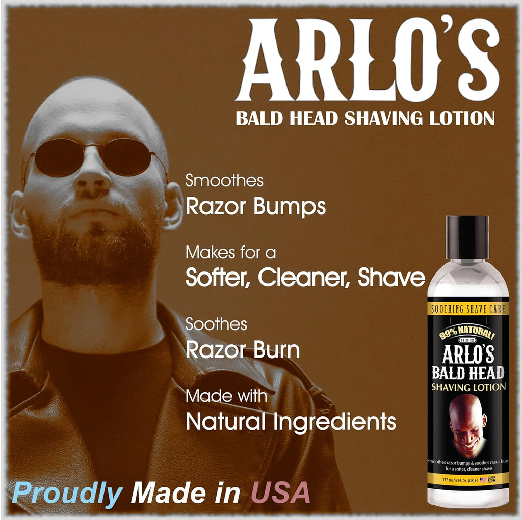 Bald Head Shaving Lotion 6 oz T6919