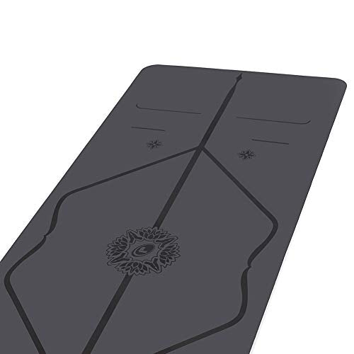 Yoga Mat with Alignment System, Non-slip, Eco-Friendly E8576