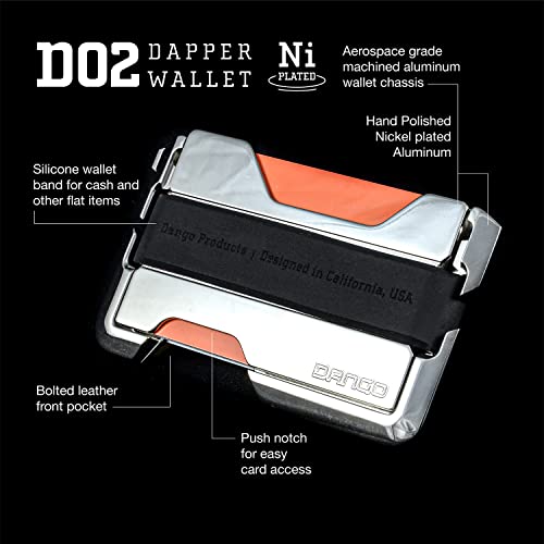 Slim Minimalist Wallet for Men with RFID Blocking B123