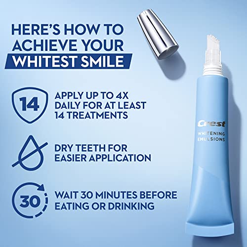 Teeth Whitening Gel Kit with Built-in Applicator, Twin Value Pack J6502