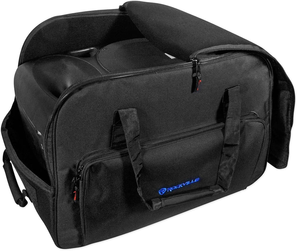 Rolling Travel Bag for 12" DJ PA Speakers J122466