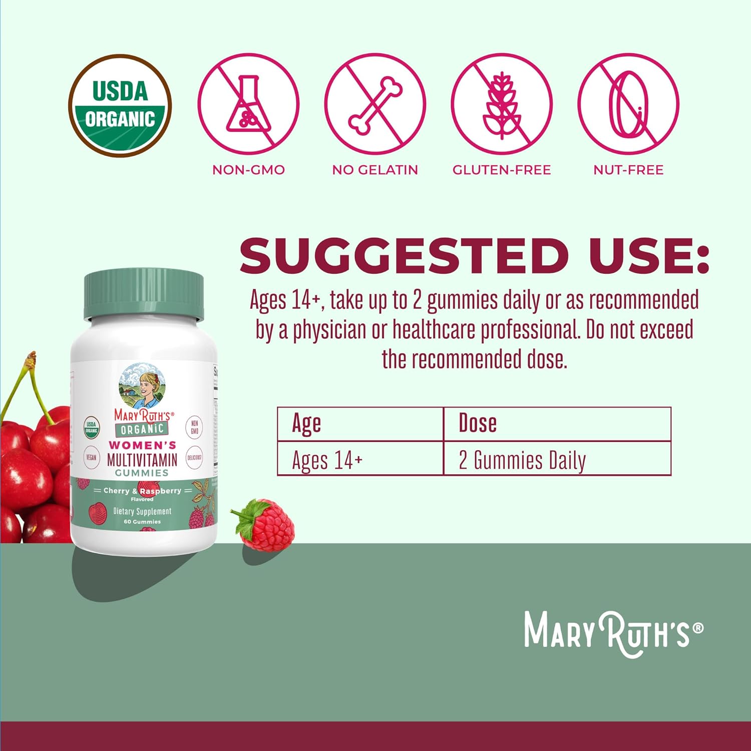 Women’s Multivitamin Gummy with Vitamin D3 and Selenium H6145