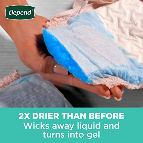 Disposable Incontinence & Postpartum Underwear for Women, Maximum, Medium, 30 Count R8049
