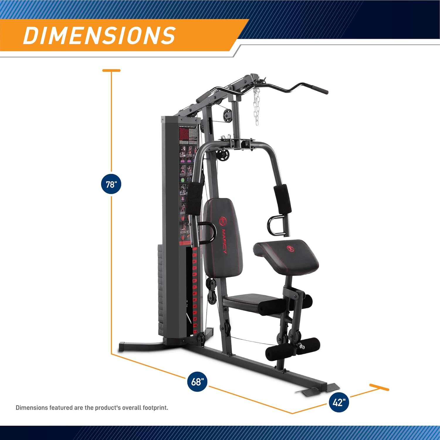 150-lb Multifunctional Home Gym Station for Total Body Training F166758