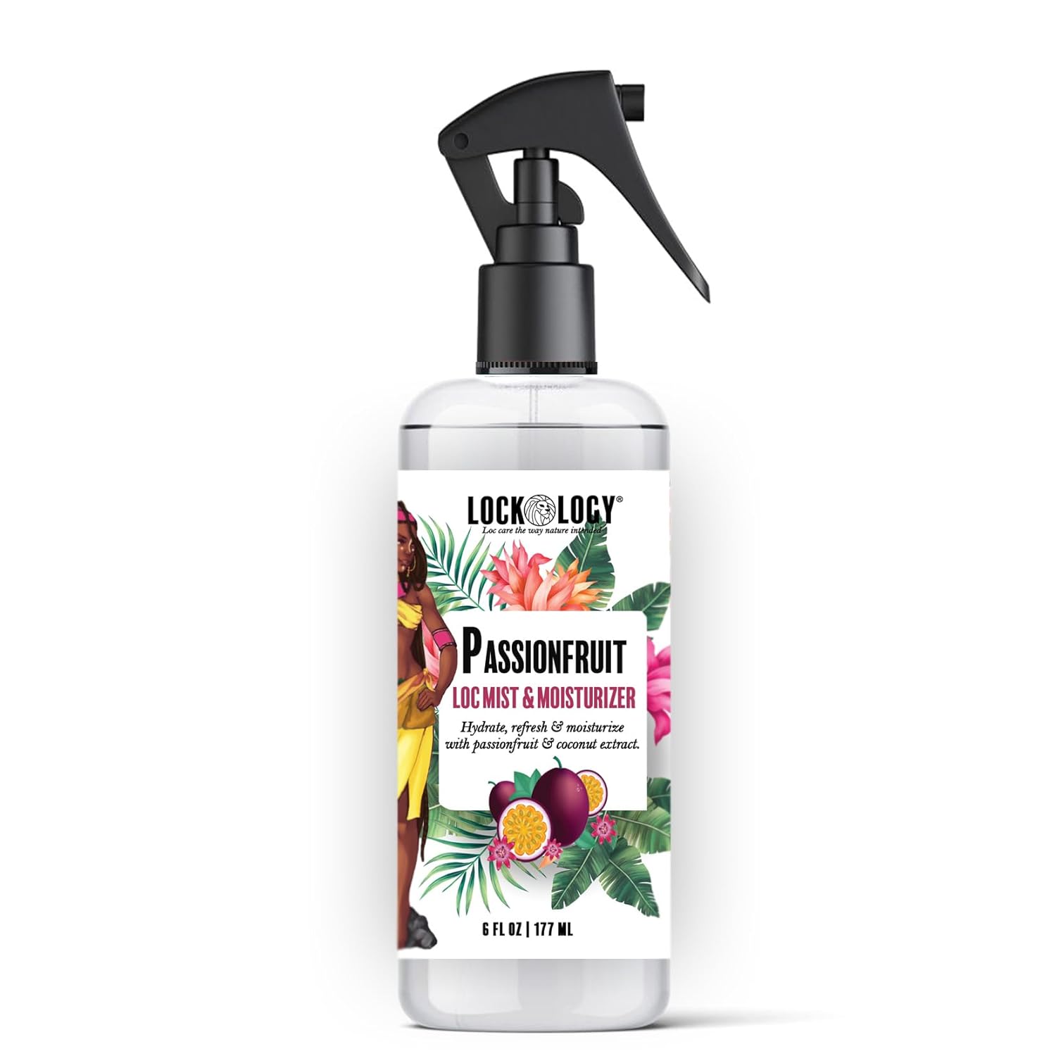 Loc Spray & Loc Moisturizer Spray For Dreads, Passionfruit Dreadlock Spray, Dreadlock Hair Products and Locs Hair Products