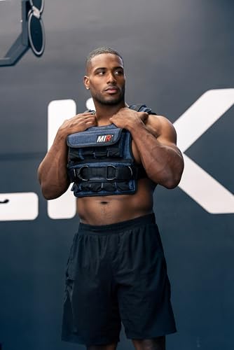 Weighted Vest with Zipper Option 20lbs - 60lbs Solid Iron Weights B167