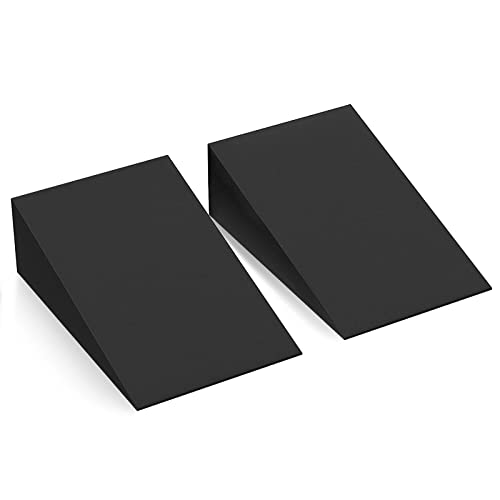 Foam Wedge Slant Board - 2 Pcs Calf Stretcher for Yoga, Squats and Physical Therapy