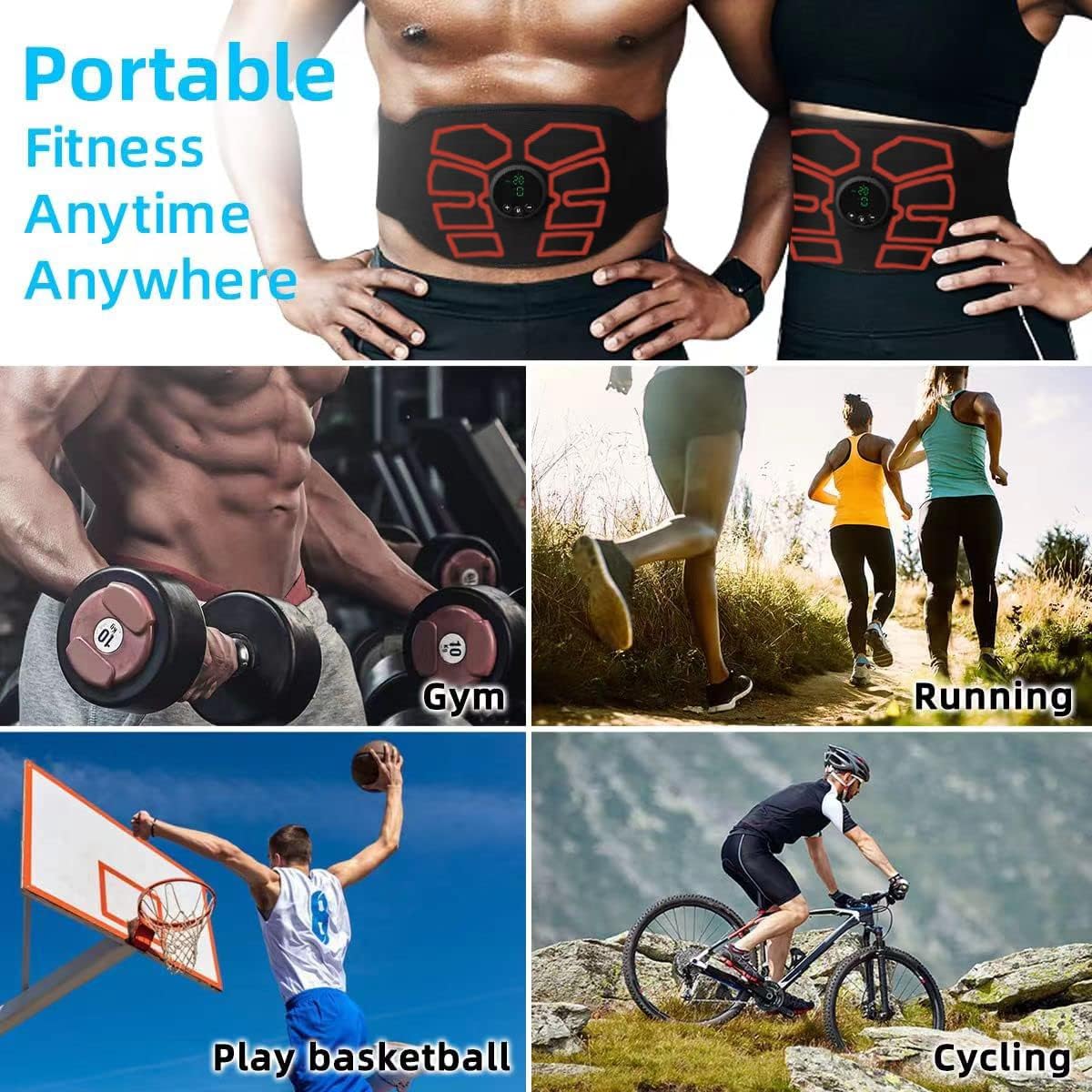 Abdominal Muscle Stimulator Toning Belt G8731