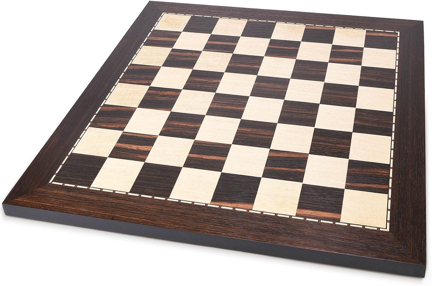 19 Inch Wooden Tournament Chess Board with 2.0 Inch Squares M83407