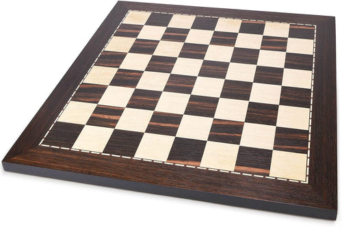 19 Inch Wooden Tournament Chess Board with 2.0 Inch Squares M83407