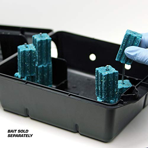 Rodent Station with 4 Bait Securing Rods and Security Key W35654