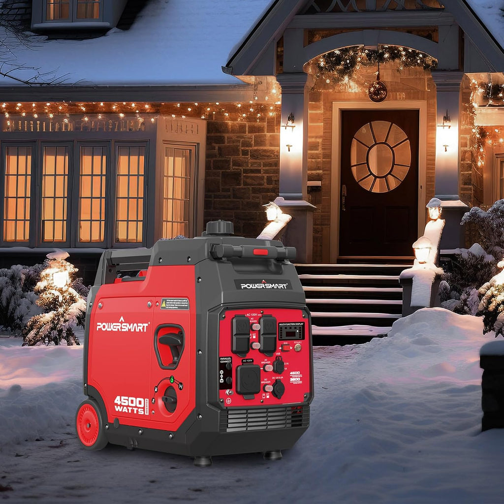 4500-Watt Portable Inverter Generator with CO Sensor, Electric Start B6920